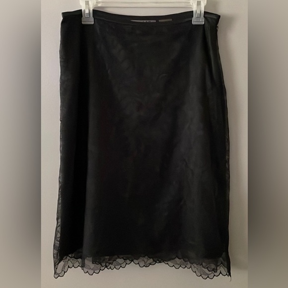 George M.E. Lace Midi Skirt - Picture 1 of 3